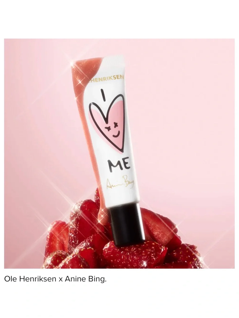 BNIB Ole Henriksen x Anine Bing I ❤️ Me Peptide Lip Treatment Limited Edition